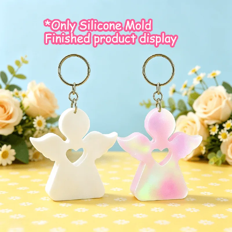 Candle Making Class - Cetakan Resin Silikon Malaikat Kecil Berongga
