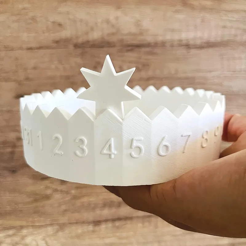 Candle Mold Silicone - 1 set Cetakan Silikon Kalender Advent