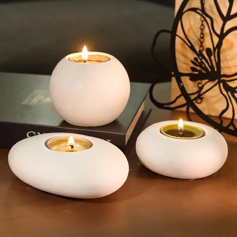 Candle Mold Silicone - Cetakan Silikon Resin Tempat Lilin Tealight,