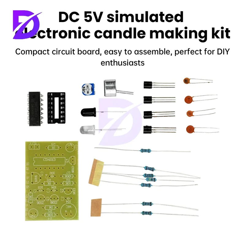 Candle Making In Dc - Kit Pembuatan Lilin Elektronik Analog DC5V,