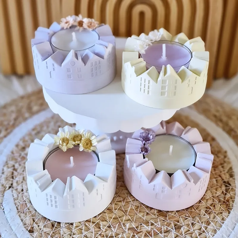 Candle Mold Silicone - Cetakan Silikon yang Dapat Digunakan Kembali
