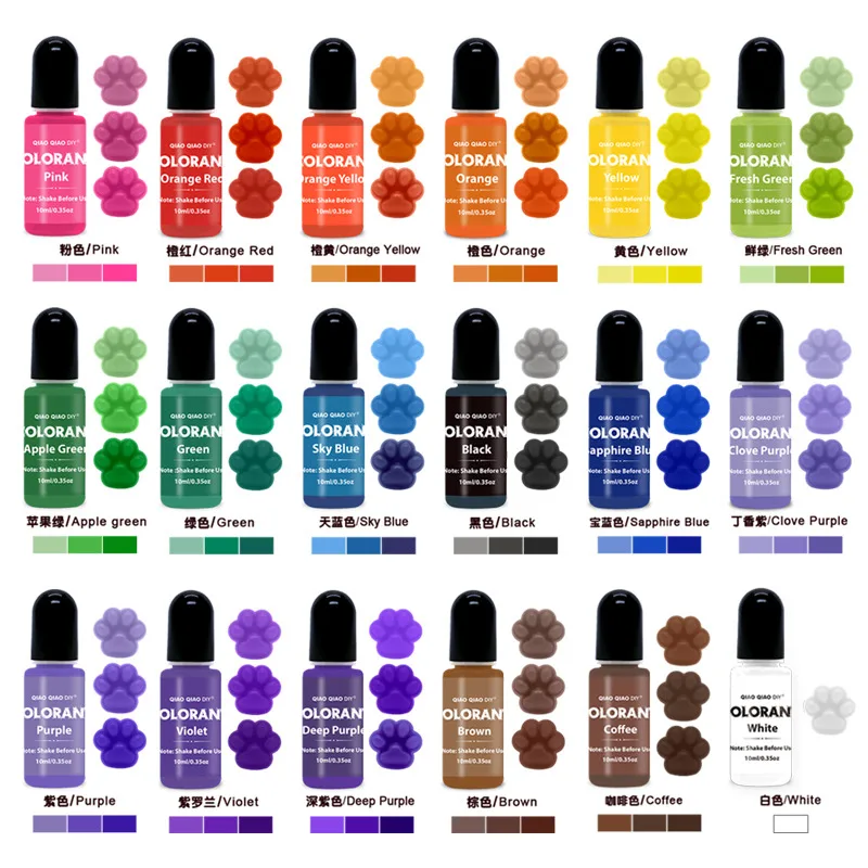 Candle Making Ingredients - 20 warna lilin pewarna lilin lilin