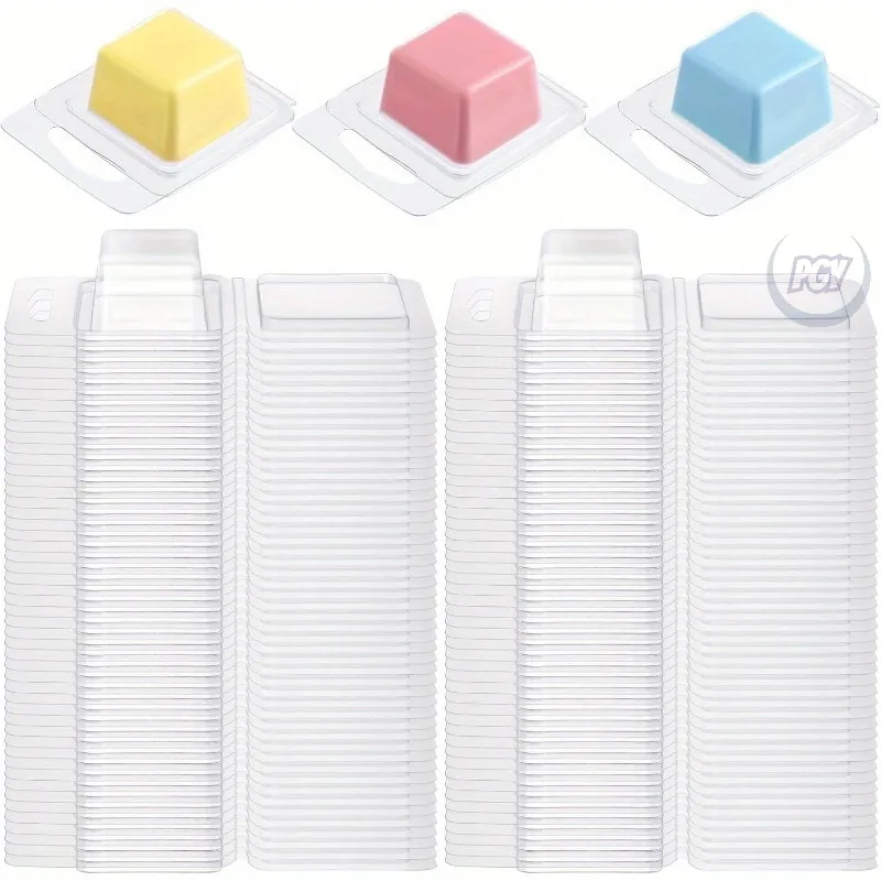 Candle Making Ingredients - 20/50 Buah Cetakan Lilin Plastik Bening
