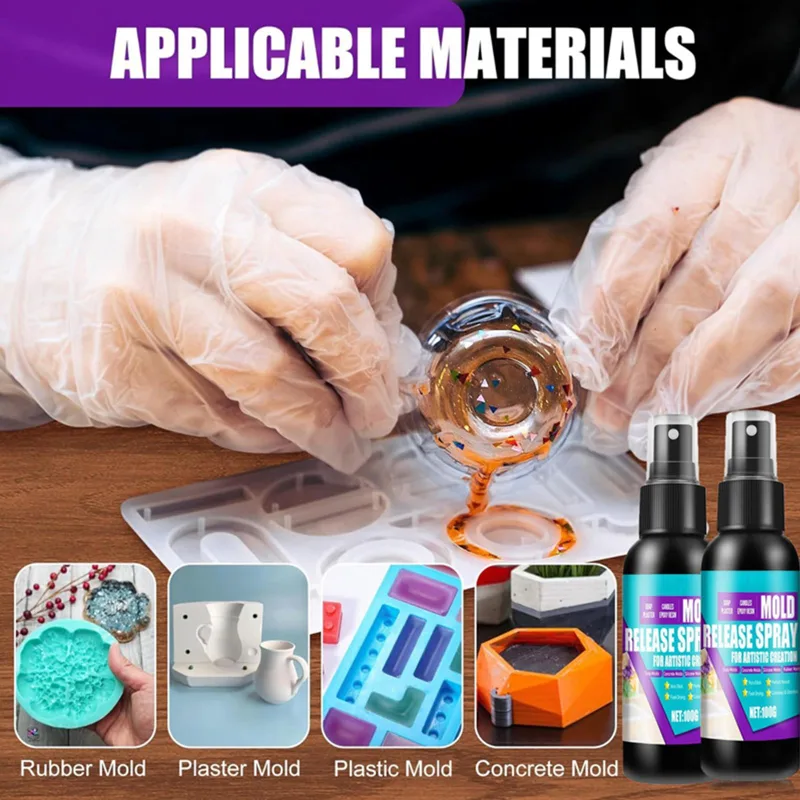 Semprotan Pelepas Cetakan 100g - Candle Mold Silicone ulasan dan harga