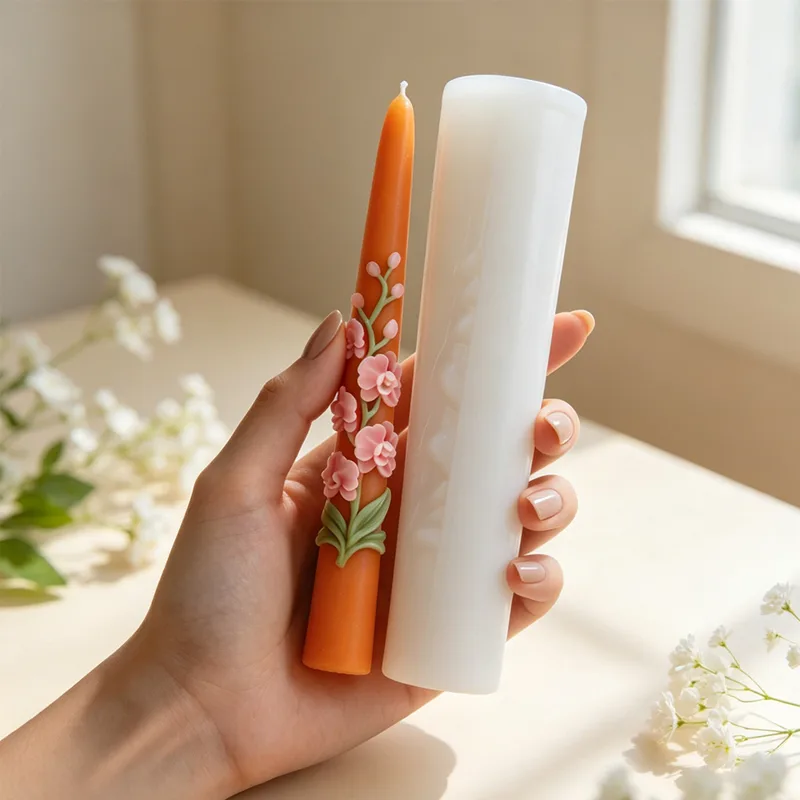 Cetakan Lilin Silikon Bentuk B - Candle Making Ingredients ulasan dan harga