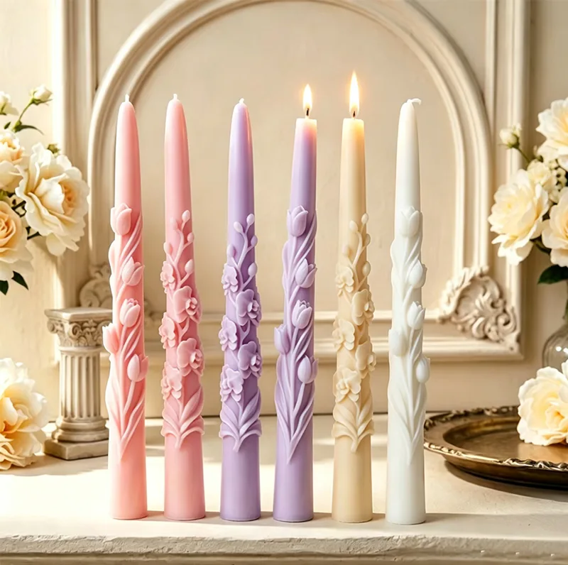 Cetakan Lilin Silikon Bentuk B - Candle Making Ingredients ulasan dan harga