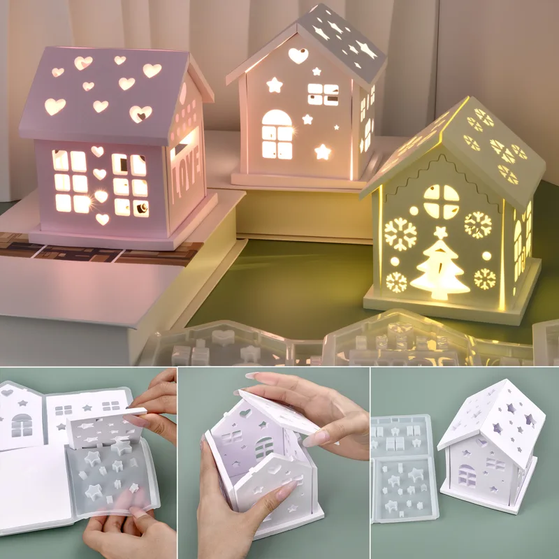Cetakan Silikon Rumah 3D DIY P - Candle Making Class ulasan dan harga