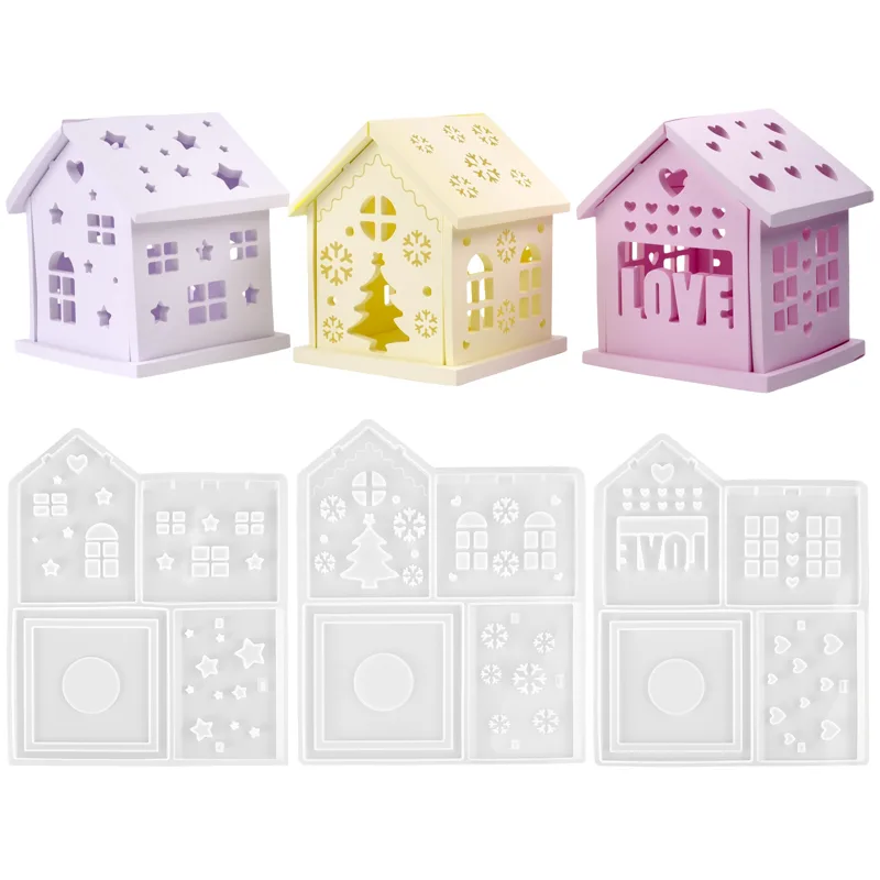 Cetakan Silikon Rumah 3D DIY P - Candle Making Class ulasan dan harga