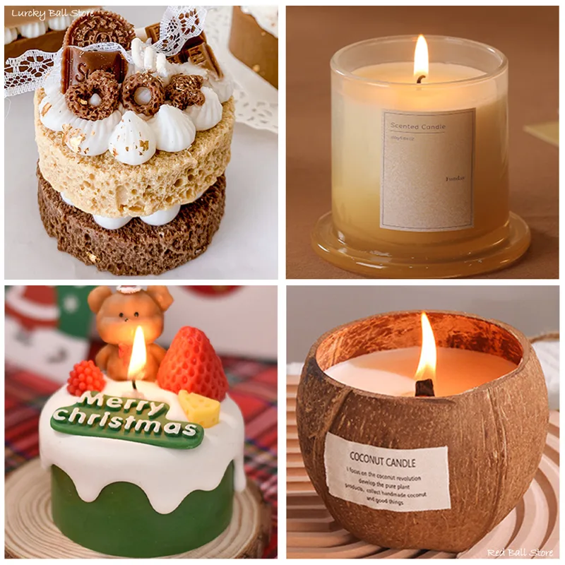 100G lilin kelapa alami grosir - Candle Making Material Wholesale ulasan dan harga