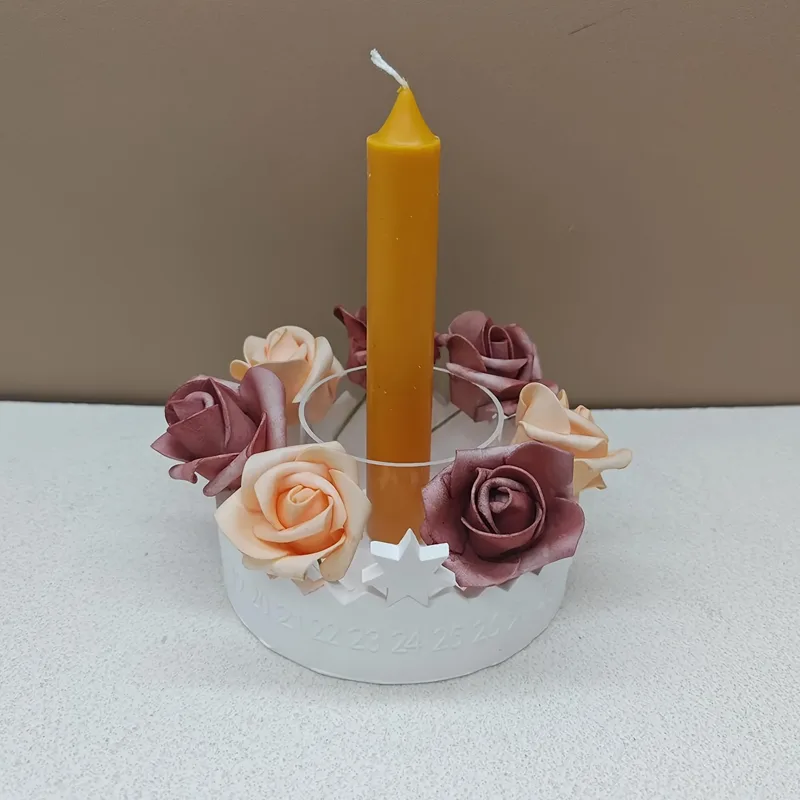 1 set Cetakan Silikon Kalender - Candle Mold Silicone ulasan dan harga