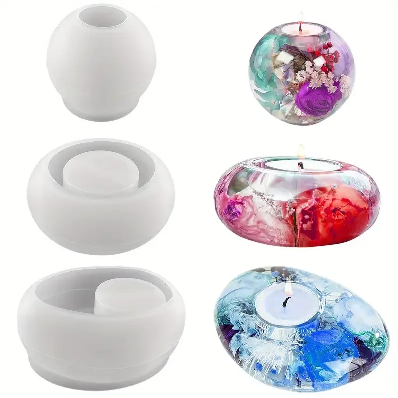 Cetakan Silikon Resin Tempat L - Candle Mold Silicone ulasan dan harga
