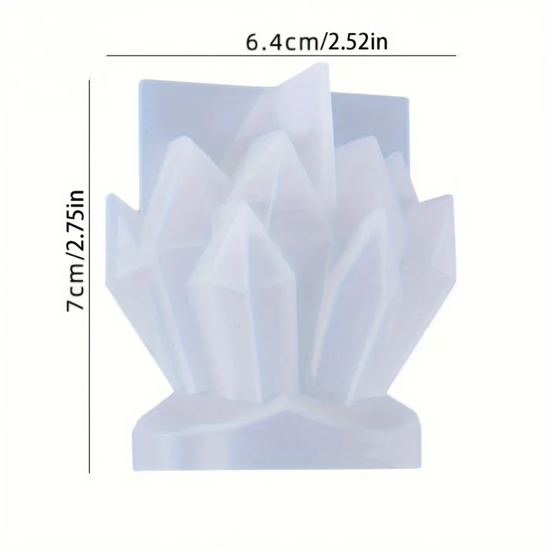 1 buah kumpulan kristal cetaka - Candle Mold Silicone ulasan dan harga