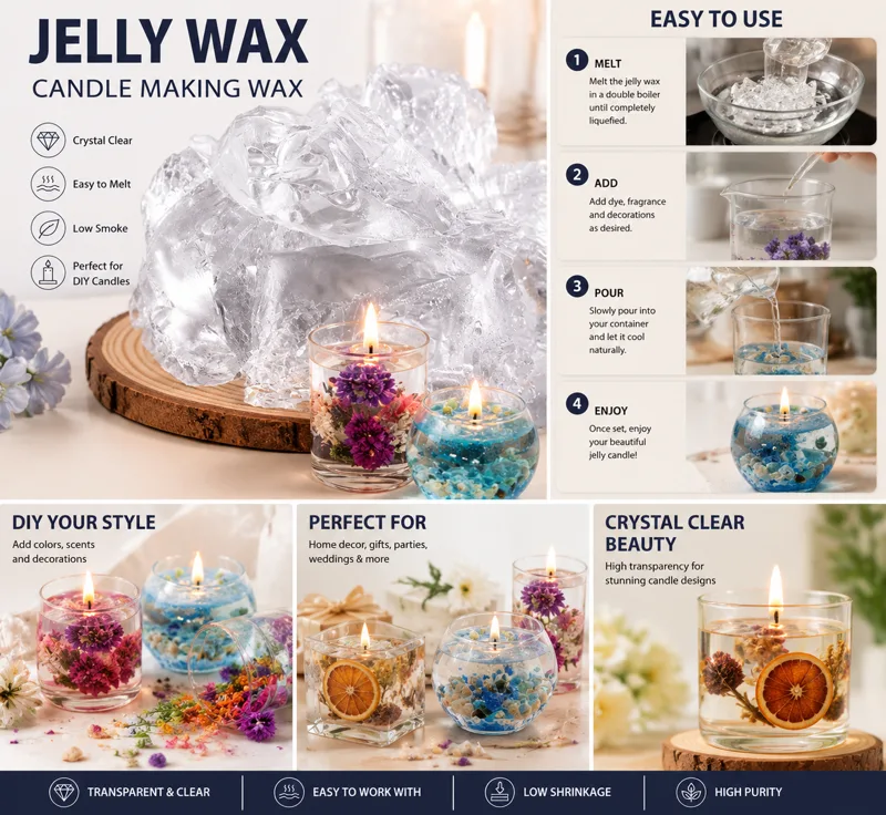 50/100/200/500g Bahan Pembuata - Candle Making Class ulasan dan harga
