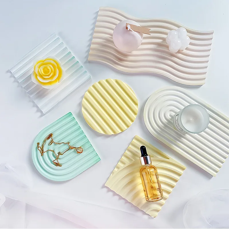 Cetakan Baki Gelombang Bergari - Candle Mold Silicone ulasan dan harga