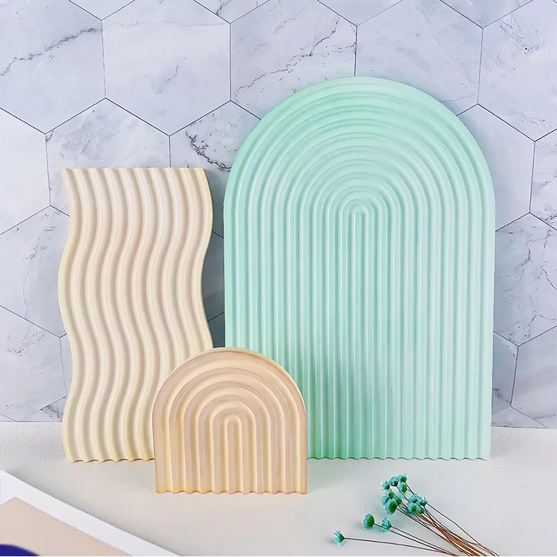 Cetakan Baki Gelombang Bergari - Candle Mold Silicone ulasan dan harga