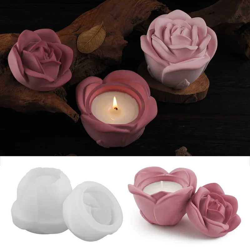 Cetakan Silikon Bentuk Mawar 2 - Candle Mold Silicone ulasan dan harga