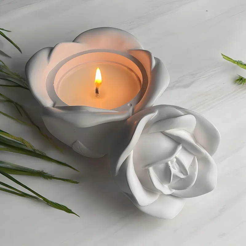 Cetakan Silikon Bentuk Mawar 2 - Candle Mold Silicone ulasan dan harga