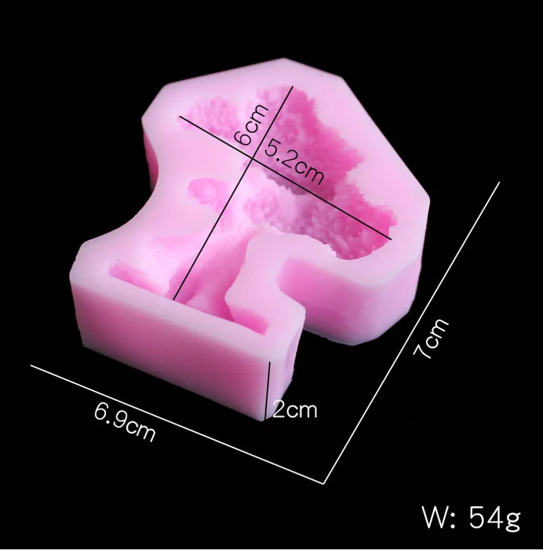 Pine tree silica gel cetakan D - Candle Mold Silicone ulasan dan harga