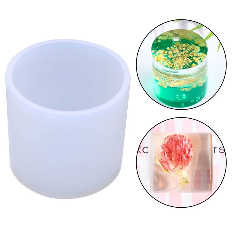 Cetakan Lilin Silikon Silinder - Candle Making Ingredients ulasan dan harga
