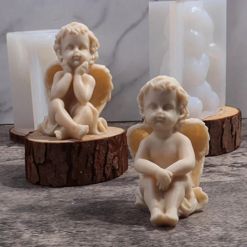 3D malaikat anak-anak cetakan  - Candle Making Ingredients ulasan dan harga